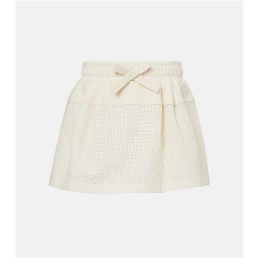 Moncler gonna da tennis in cotone