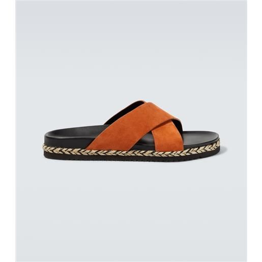 Frescobol Carioca sandali breno in suede