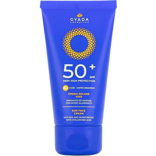 Gyada Cosmetics crema solare viso spf50+ 50ml - solare viso alta prot. 
