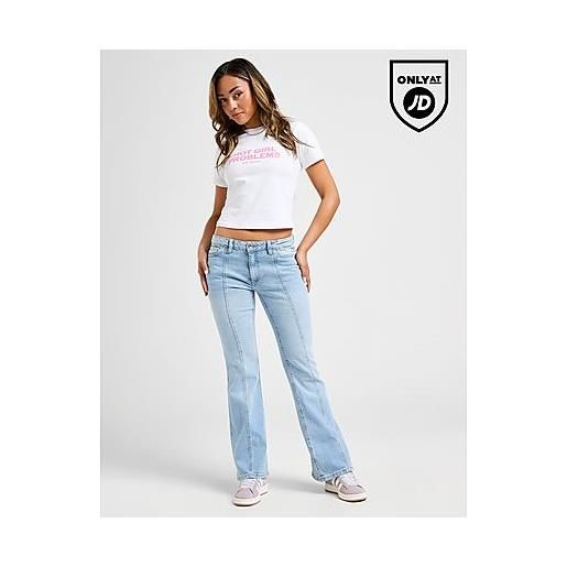 Juicy couture diamante cross jeans, blue