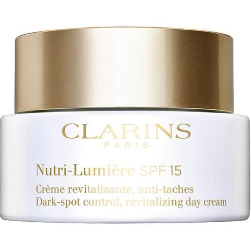 Clarins nutri-lumière spf15 50 ml rivitalizzante anti-macchie crema
