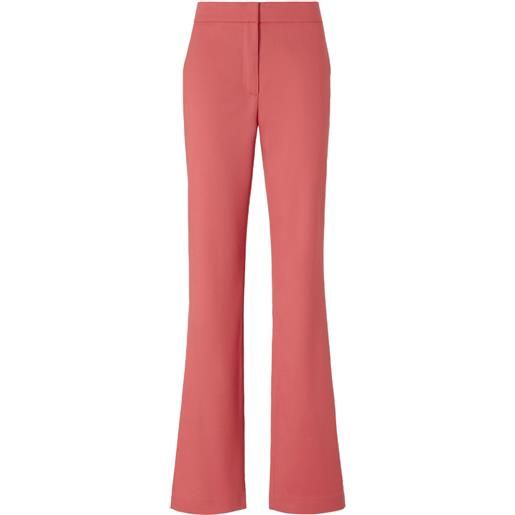 Genny pantaloni svasati a vita alta - rosa