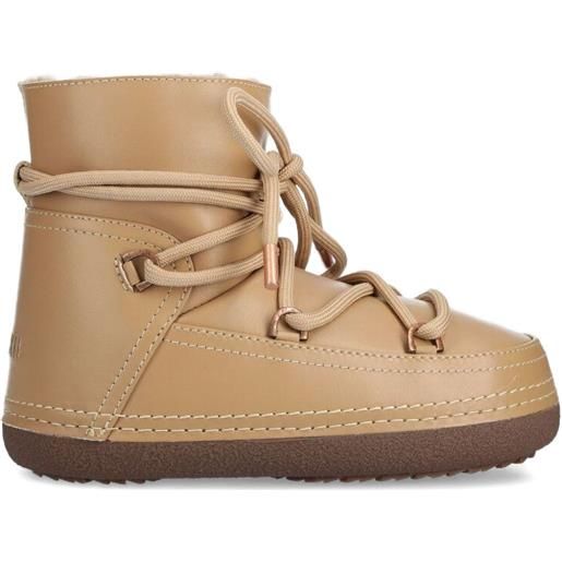 Inuikii stivaletti con lacci - marrone