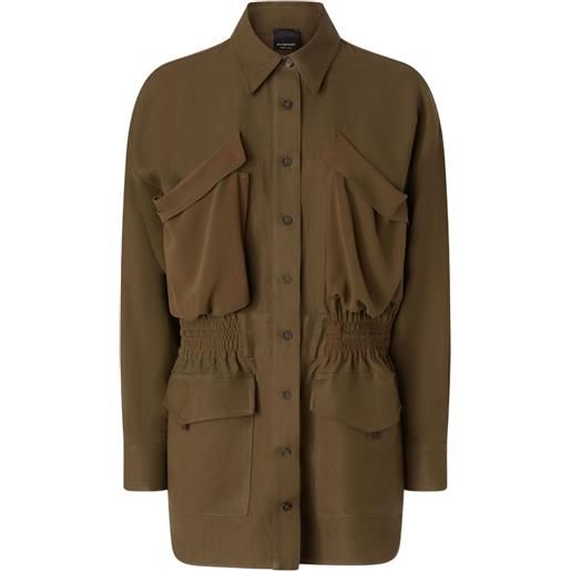 PINKO giacca-camicia - marrone