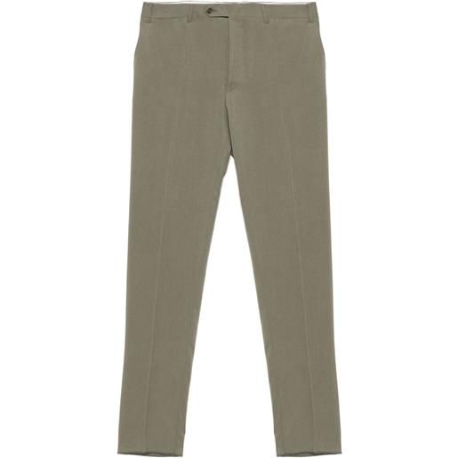 Canali pantaloni con piega - verde