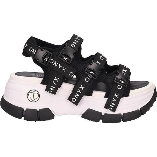 Onyx sandali donna Onyx colore nero