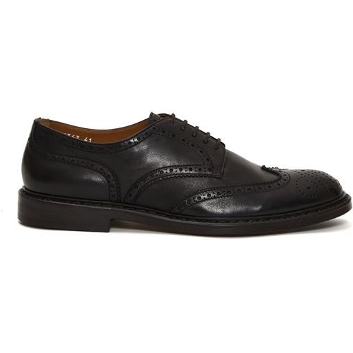 Doucal's stringata inglese pelle marrone