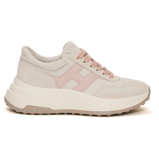 HOGAN hi fi h rosa e camoscio avorio
