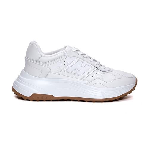HOGAN hi fi pelle bianca