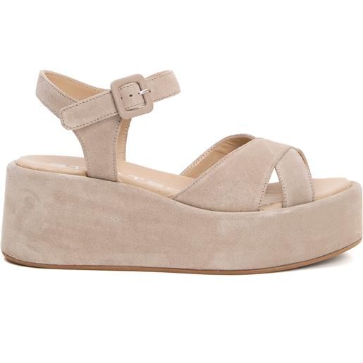 Scarpe Con Tacco 5 Cm Aachcol Donna - Pelle Scamosciata, Zeppa, Per Matrimoni E Feste - Foto 5