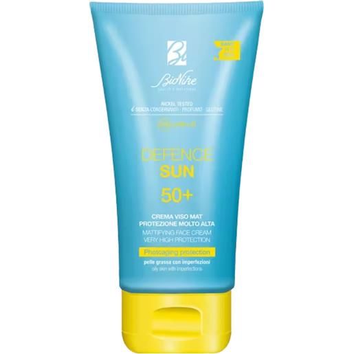 BIONIKE defence sun 50+ crema viso mat 50 ml