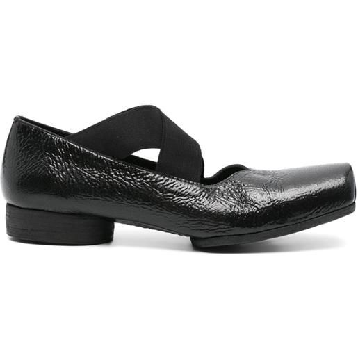 Uma Wang ballerine verniciate - nero