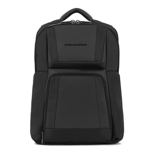 PIQUADRO, computer and i. Pad© backpack with pockets for air, nero