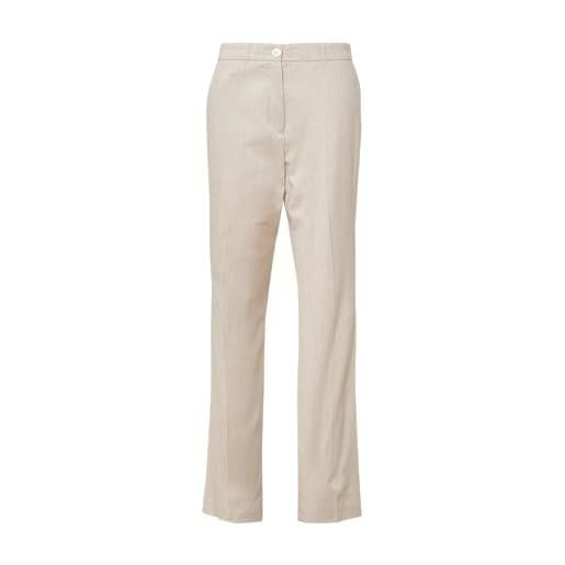 s.Oliver BLACK LABEL 2164351 pantaloni, beige chiaro, 34w x 32l donna