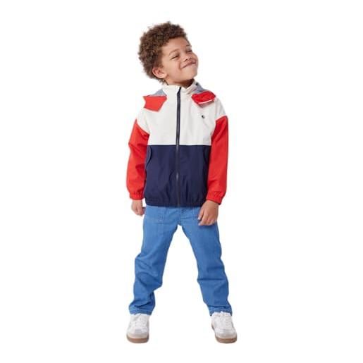 Petit Bateau a0cj0, giacca a vento bambino, ecrù/multicolore, 3 anni