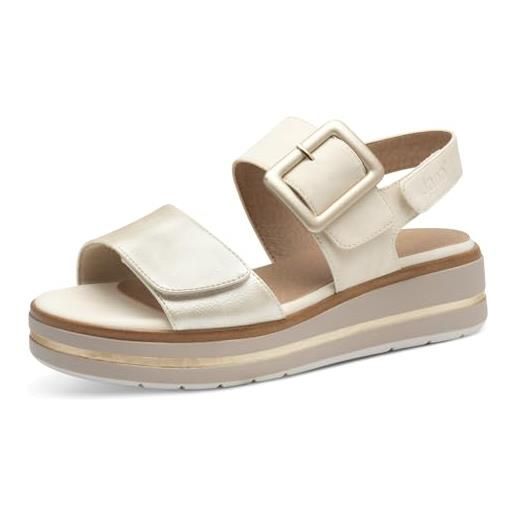 Sandali Jana Donna - Taglia 40 EU, Larghezza H, Tela, Tacco 3 Cm, Ideali Per Estate E Tempo Libero - Foto 9