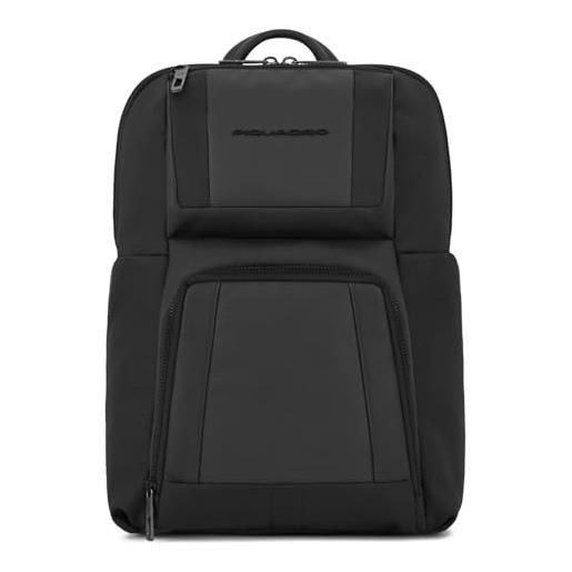 PIQUADRO, computer and i. Pad© backpack with pockets for air, nero