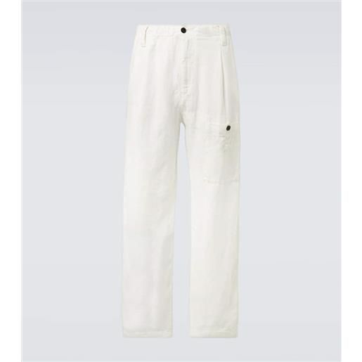 C.P. Company pantaloni cargo in lino