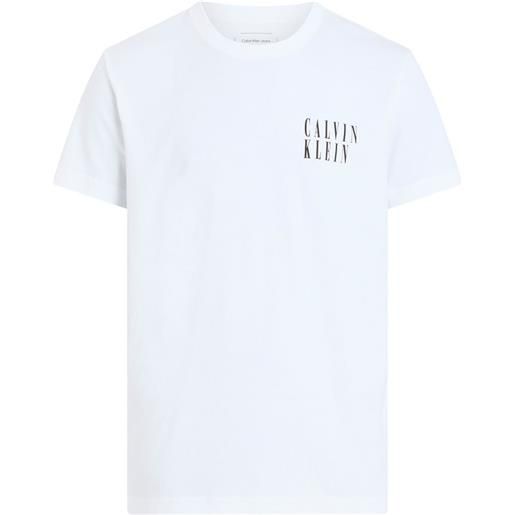 CALVIN KLEIN t shirt text box