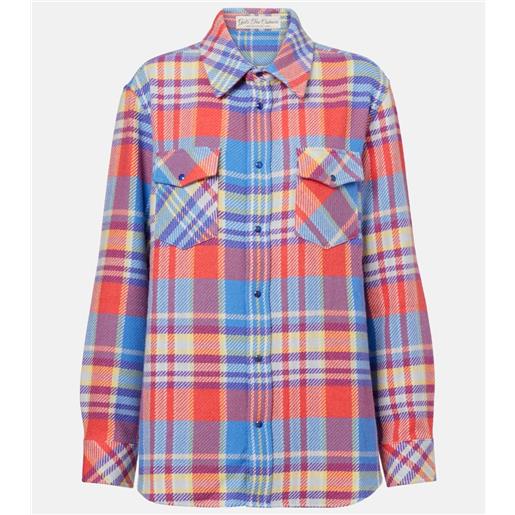 God's True Cashmere camicia creator in cashmere a quadri