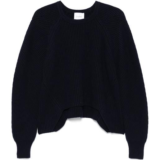 Nude maglione in lana - blu