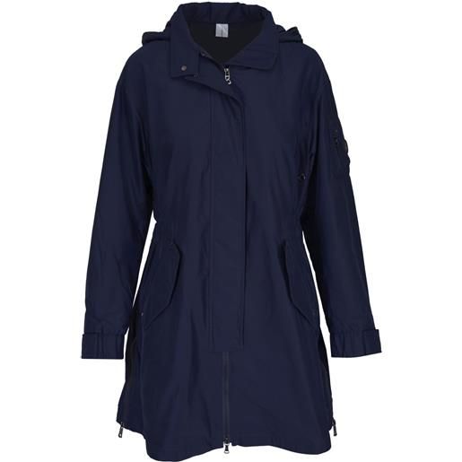 BOGNER parka con applicazione - blu