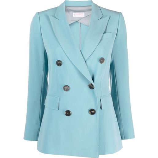 Alberto Biani blazer doppiopetto - blu