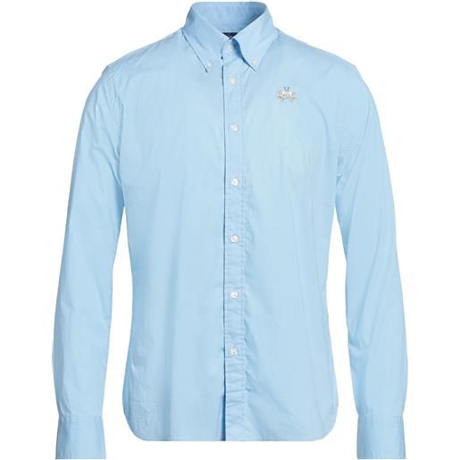 Camicia Natalizia Uomo GRTXIN – Blu Scuro – Maniche Corte, Taglia 3XL – Stampe A Tema