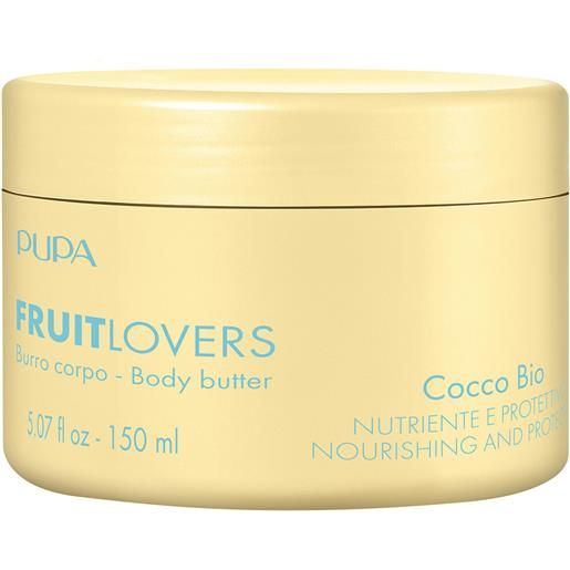 Pupa fruit lovers burro corpo cocco bio nutriente e protettivo