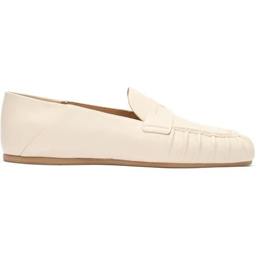 Stuart Weitzman brooks loafer linen