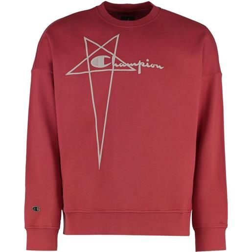 Rick Owens X Champion x champion felpa - rosso