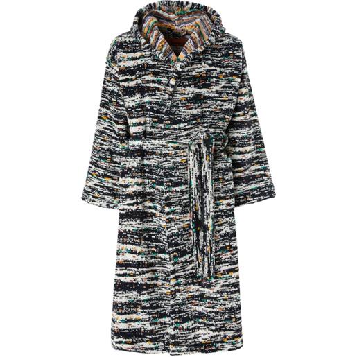 Missoni Home vestaglia con cappuccio - nero