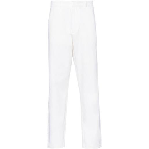 Prada pantaloni taglio comodo - bianco