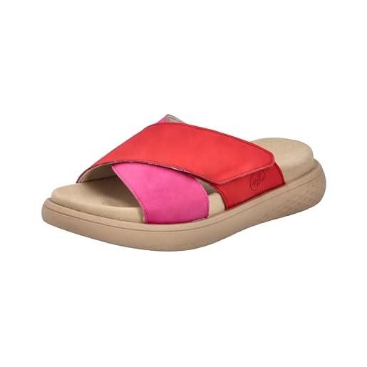 Rieker V36a2-31, Ciabatte Donna, Rosso (Lightrose 31), 38 EU