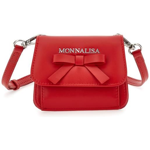 Monnalisa borsellino pelle con fiocco