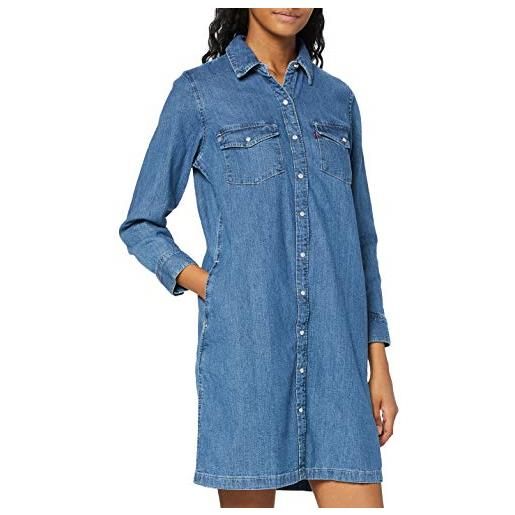 Levi's selma dress going steady (3), vestito donna, blue (going steady (2) 0000), xs