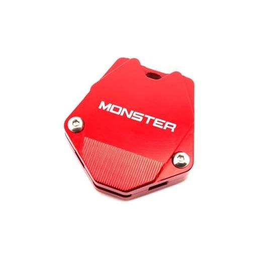 Seulomo copri chiave per decorazione moto chiavi in ​​allu per ducati monster 695 696 795 796 moto accessori modificati caso della copertura chiave borsette cap & ricamo portachiavi portachiavi ( color: cove