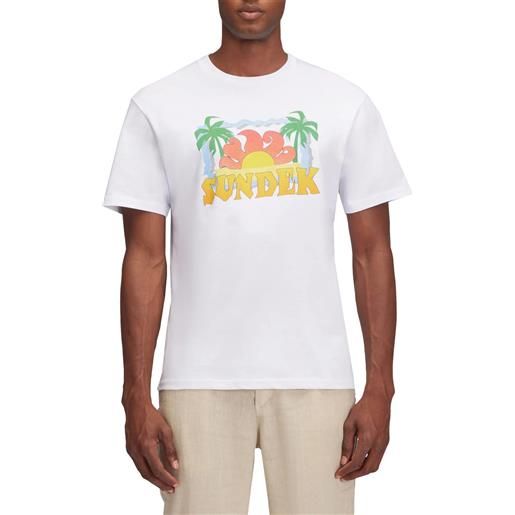 SUNDEK t shirt logo solo vintage