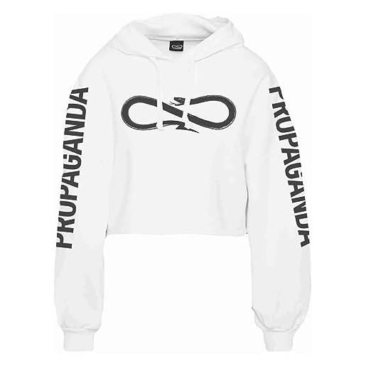 PROPAGANDA hoodie white woman classic (as6, alpha, m, regular, short, m)