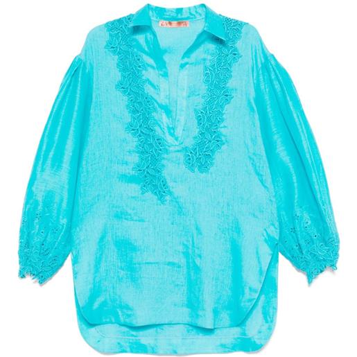 Ermanno Scervino blusa con ricamo