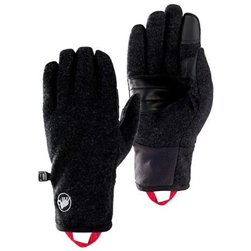 Mammut guanto passion, nero mélange, 9