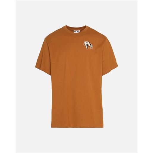 Fila athleisure dynamism m - t-shirt - uomo - arancione