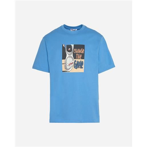 Fila athleisure dynamism m - t-shirt - uomo - azzurro