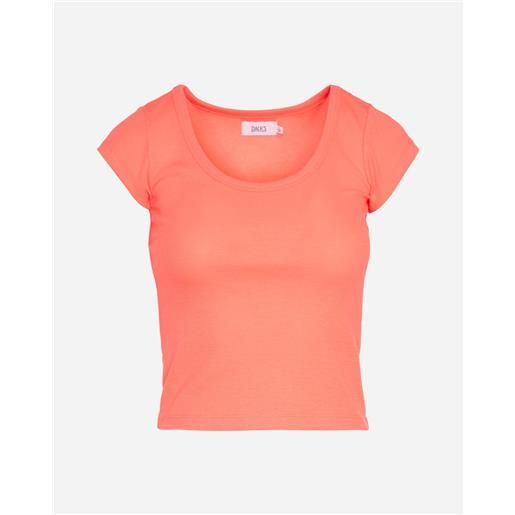 Dack's rib w - t-shirt - donna - rosso