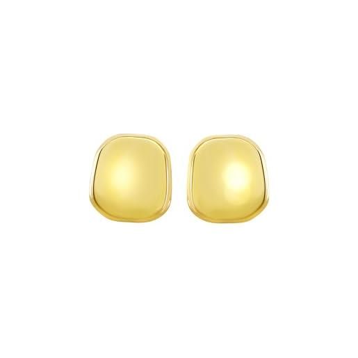 Tuscany Silver Orecchini creoli a cuore da 17.3 x 19 mm da donna in