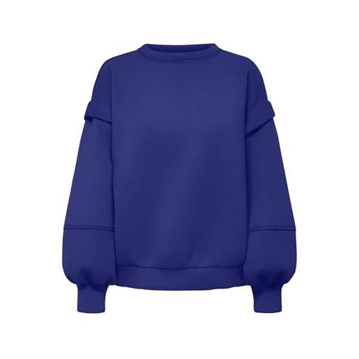 ONLY felpa da donna onlnaomi, clematis blu, l