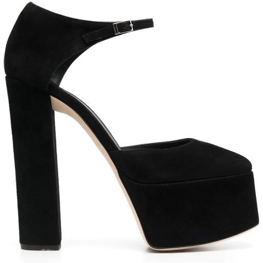 Giuseppe Zanotti pumps bebe con plateau 150mm - nero
