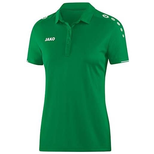 JAKO classico, polo donna, sportgrün, 34