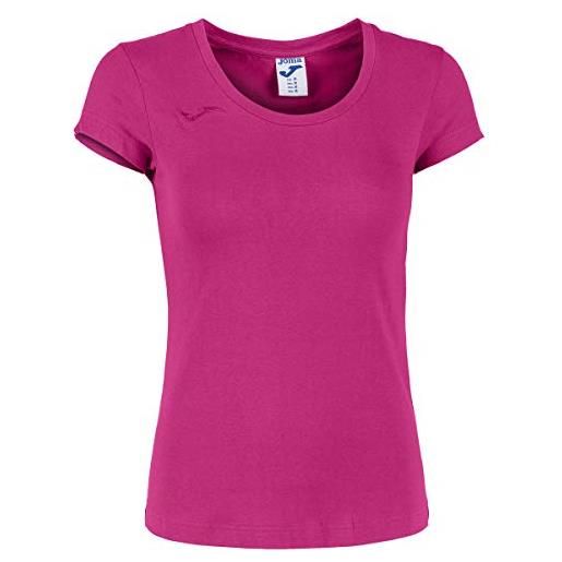Joma t-shirt femme verona, unisex - adulto, fucsia, xs