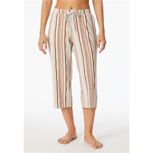 Schiesser pantalone pigiama donna pinocchietto modal schiesser 181193
